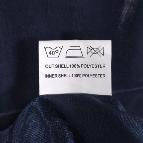 REVELRY‎ Women's Velvet Maxi Dress Size 10 Blue Gray Back Cutout Sleeveless - Picture 9 of 9